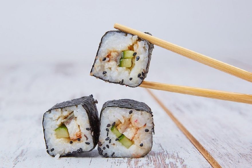 Leckeres Sushi wie beim japanischen Restaurant DaiPhu mit Lieferservice in Kamen.